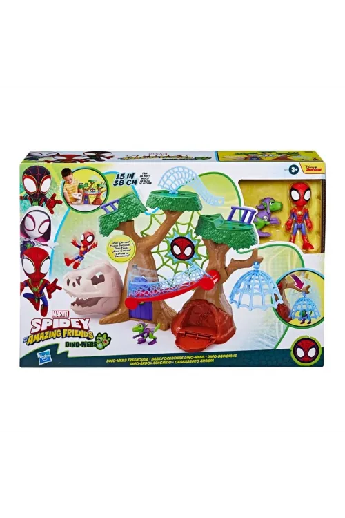 F9477 Spidey ve İnanılmaz Arkadaşları - Dino Webs Ağaç Evi Set