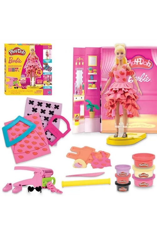G1356 Play-Doh Barbie Designer Fashion Show - Tasarım Moda Show +3 yaş