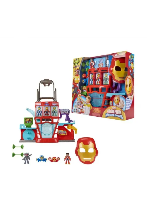 G1259 Iron Man and his Awesome Friends Iron Quarters Oyun Seti
