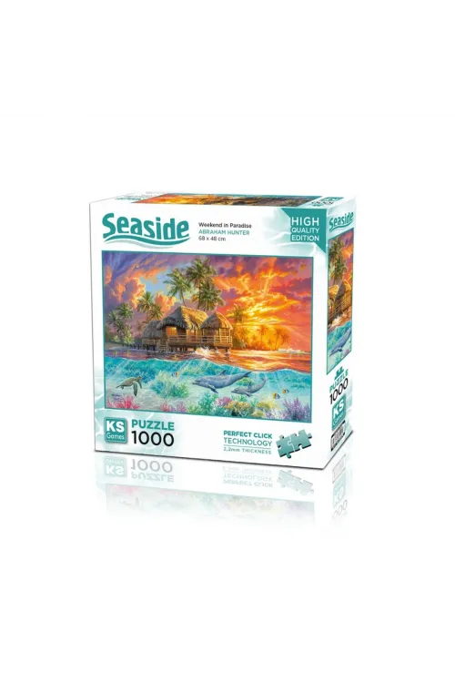 20670 Cennette Haftasonu 1000 Parça Puzzle -KS Puzzle