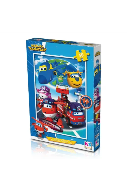 HK 709 Harika Kanatlar 50 Parça Puzzle -KS Puzzle