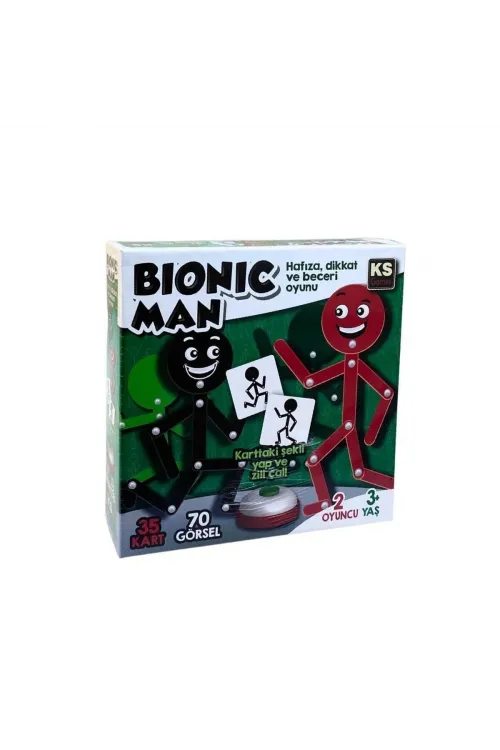25132 BIONIC MAN TR-ENG