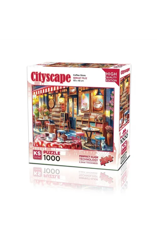 20809 PUZZLE 1000 KAHVE COFFEE STORE