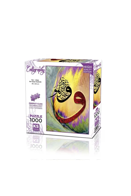 20732 VAV Allah Her şeye Kadirdir 1000 parça puzzle
