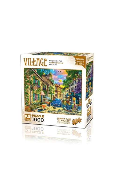 20820 PUZZLE 1000 Village in the Med