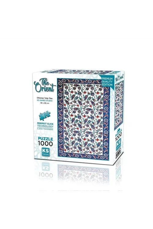 20844 PUZZLE 1000 Ottoman Tulip Tiles