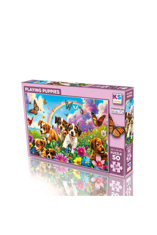 31754 PLAYING PUPPIES 50 PARÇA PUZZLE