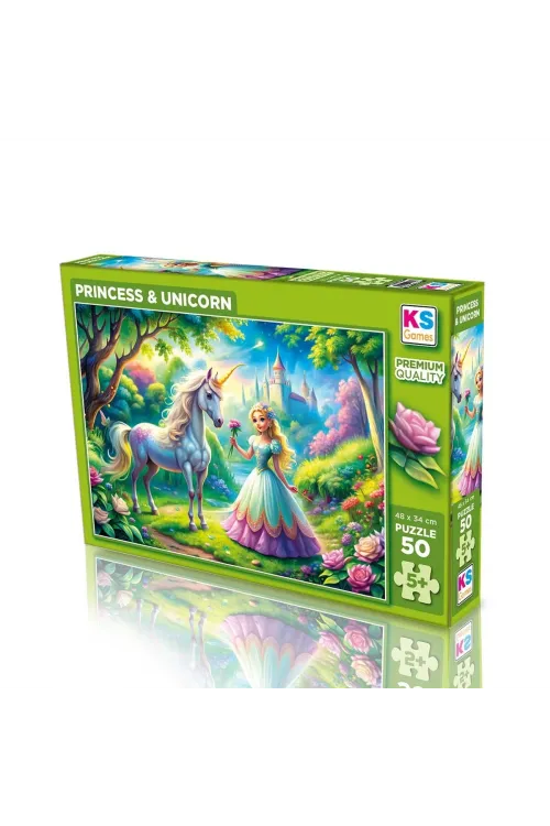 31755 PRINCES UNICORN 50 PARÇA PUZZLE