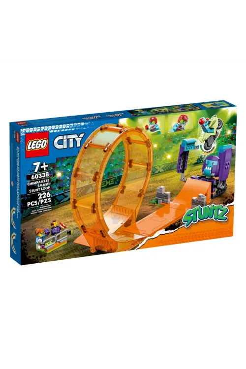 60338 Lego City - Şempanze Yumruğu Gösteri Çemberi 226 parça +7 yaş