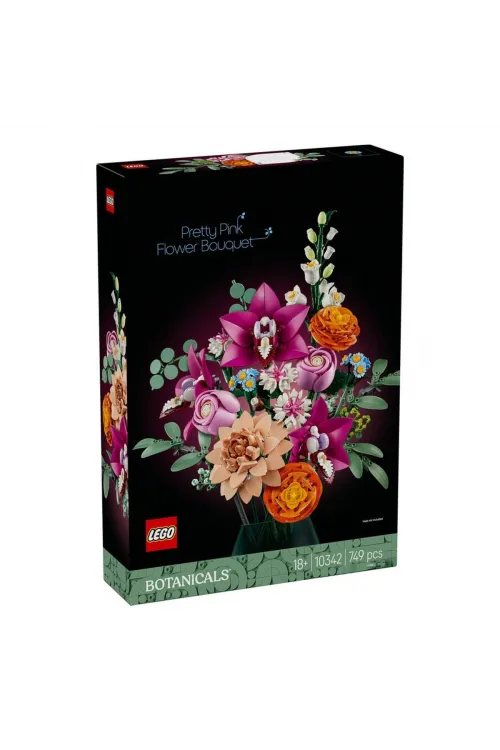 10342 Lego Botanicals Pembe Çiçek Buketi 749 parça +18 yaş