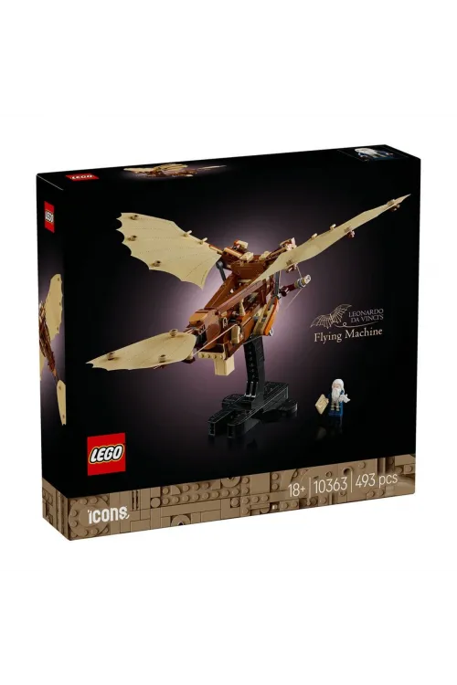 10363 Lego icons - Leonardo da Vincinin Uçan Makinesi 493 parça +18 yaş