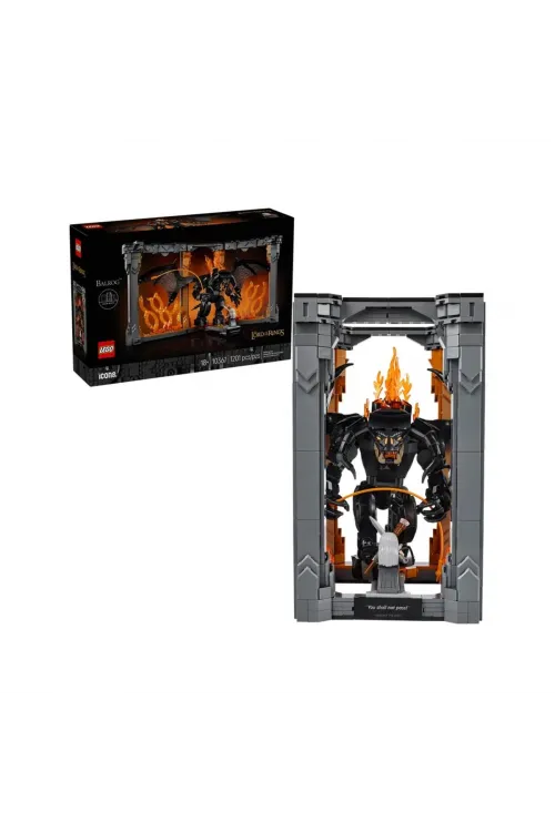 10367 Lego icons - Yüzüklerin Efendisi: Balrog™ Kitaplık Dekoru 1201 parça +18 yaş