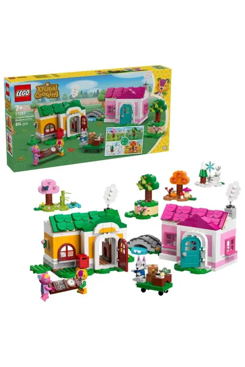 77057 Lego Animal Crossing Yaratıcı Evler: Eğlenceli Mevsimler 814 parça +7 yaş