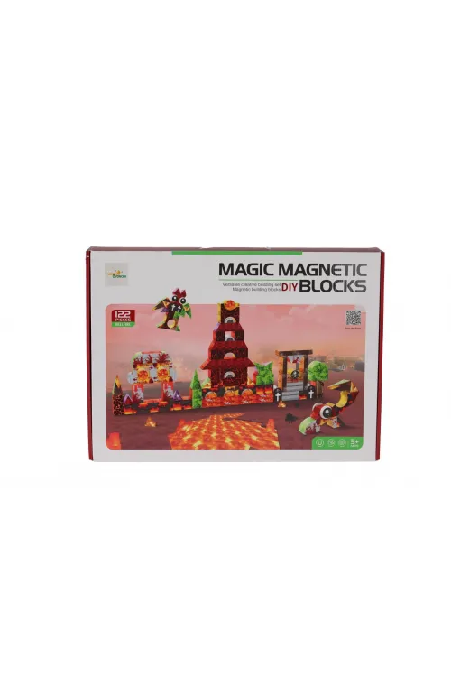 66011 MANYETİK PUZZLE 122 PARÇA