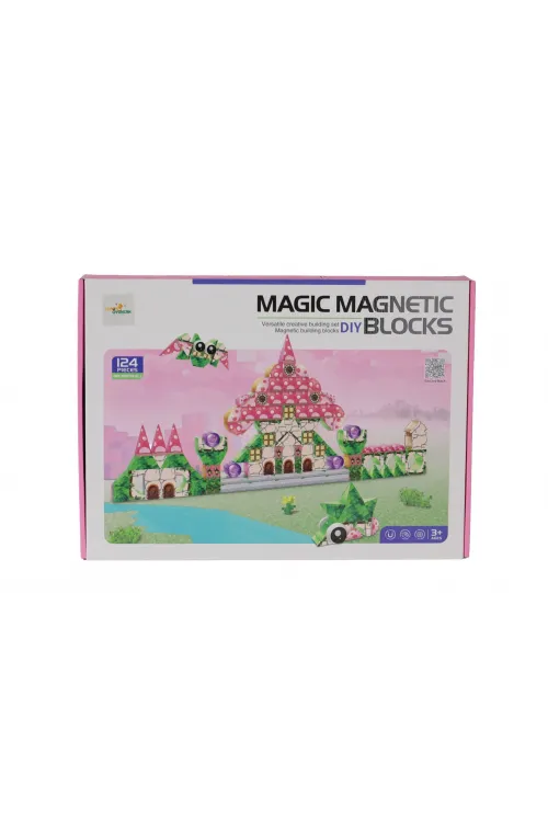 6602 MANYETİK PUZZLE 124 PARÇA