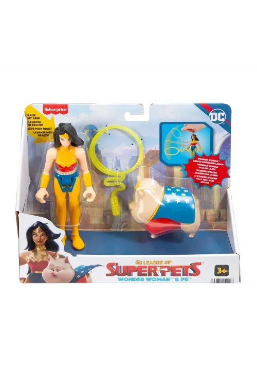 HGL01 Imaginext DC League of Super Pets -  Kahramanlar ve Hayvanlar