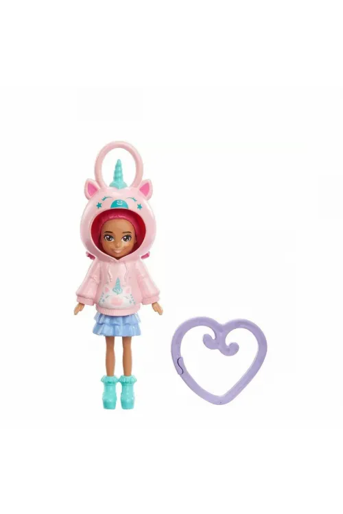 HKV98 Polly Pocket Kapüşonlu Bebekler