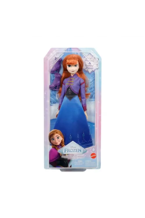 JBG54 Disney Karlar Ülkesi Buz Pateni Temalı Anna Bebek