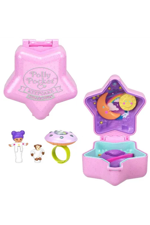 JCB24 Polly Pocket Yüzük Kutusu Oyun Seti