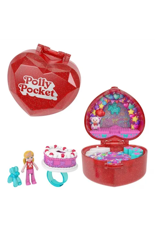 JGK21 Polly Pocket Mattel 80. Yıl Yüzük Kutusu
