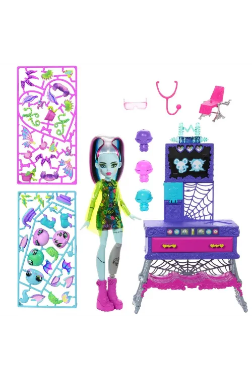JBF18 Monster High Frankie Stein Evcil Hayvan Kiti