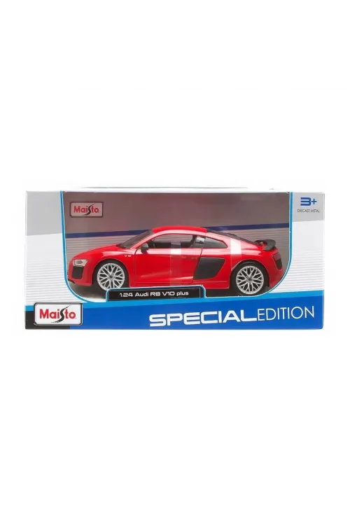 MAY31513 1:24 Maisto Audi R8 V10 Plus Model Araba -Necotoys