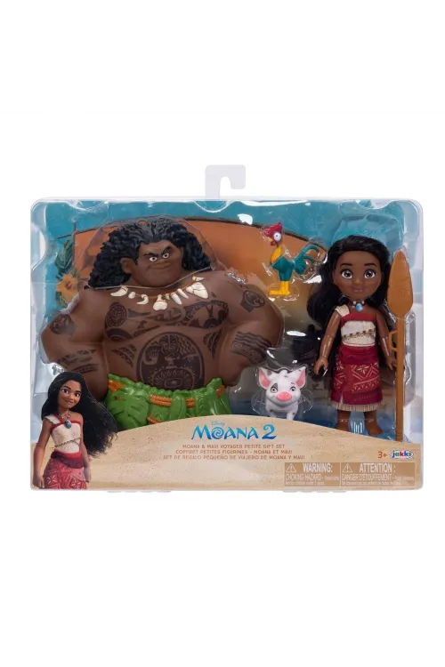 JKP 237556 Disney Moana - 15 cm Maui & Moana ve Arkadaşları  Set