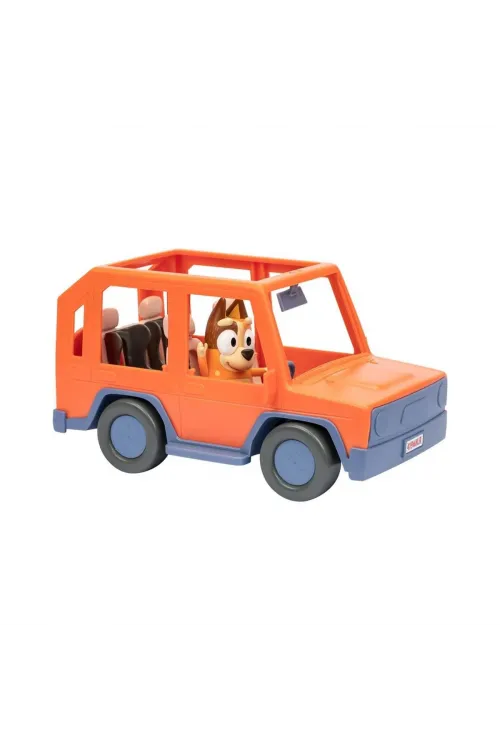 BLUEY 17661 Bluey 4x4 Büyük Araç ve Chilli Figür Set