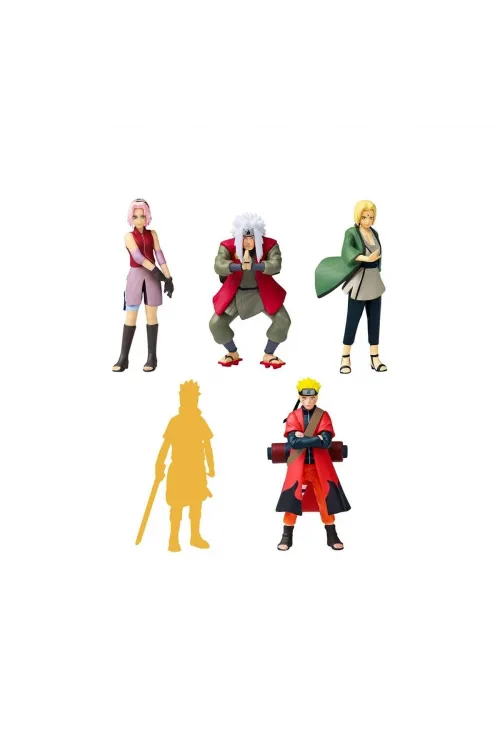 PMI/NSH2040S NARUTO 5Lİ KOLEKSİYON FİGÜR SETİ ASORTİ