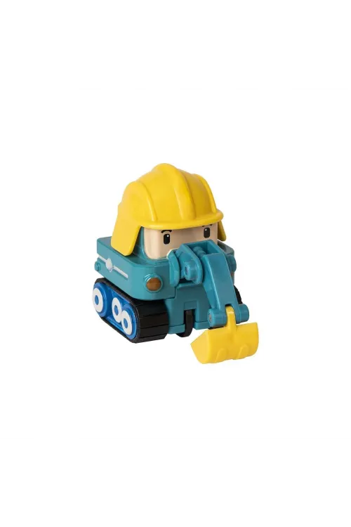 POLI/MRT-617 Robocar Poli Metal Araç Karakter Figürler Asorti