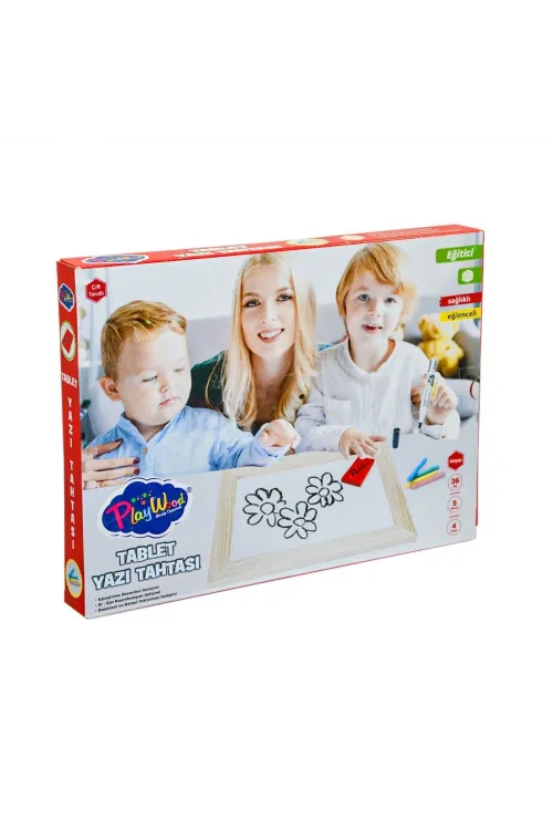 ONY-391 Ahşap Tablet Yazı Tahtası -Onyıl