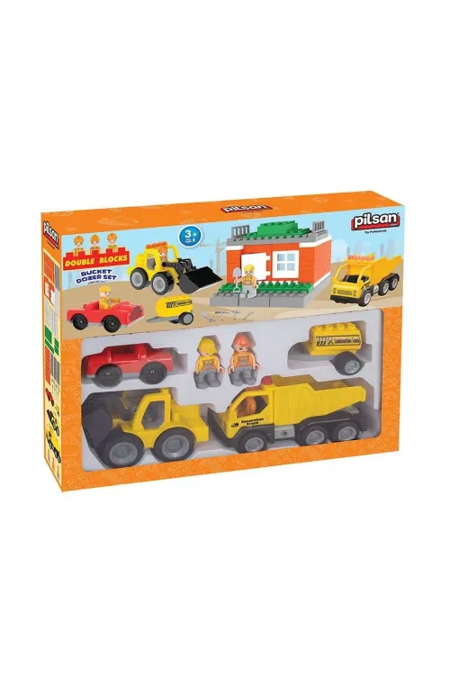 03 614 Pilsan Double Bloklar Kepçeli Dozer