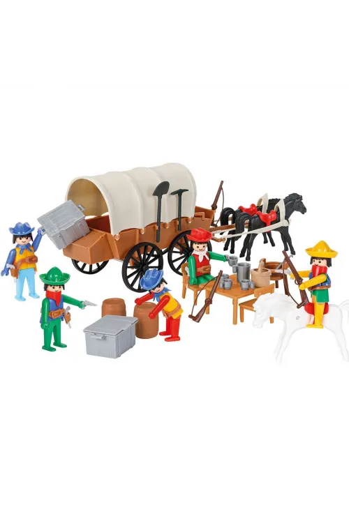 04 003 Mini Mekanik Seri 3 Kovboy Arabası -Pilsan Oyuncak