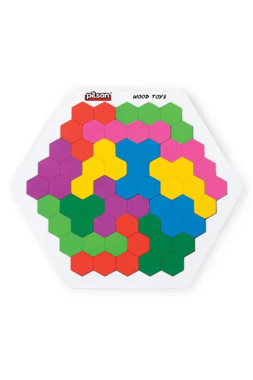 02 016 AHŞAP PETEK TANGRAM