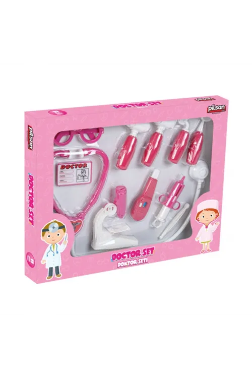 03 232-1010323201101 DOKTOR SETİ (PEMBE)