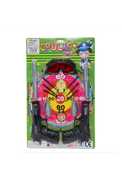 FAB 7070  EL BOMBALI POLİS SETİ KARTELA