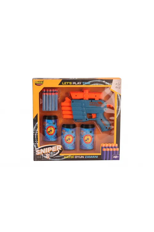 FAB 5707 KUTULU 3 HEDEFLİ SNİPER 8 DART ATICI