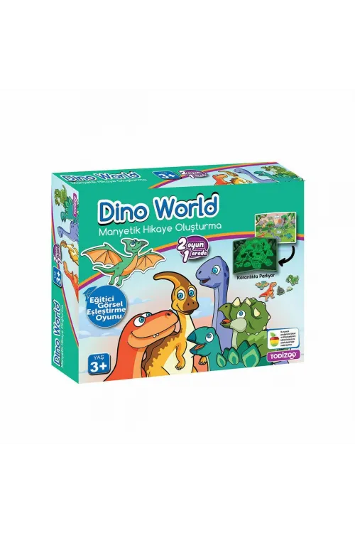 83915 DINO WORLD MANYETİK HİKAYE OLUŞTURMA