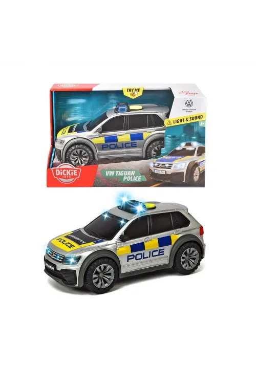 203714013038 Sesli ve Işıklı Uluslararası Polis Arabası -Dickie