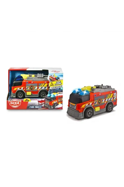 203302028 Dickie, Sesli ve Işıklı İtfaiye Kamyonu 15 cm