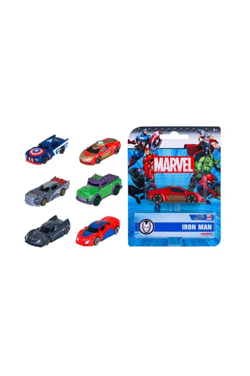 213221000 Marvel Araç Tekli Paket 6-asst
