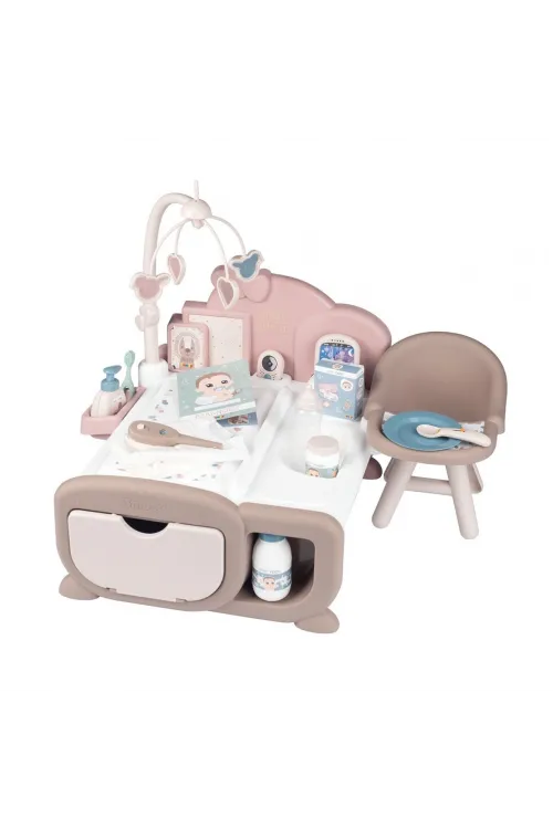 7600220379 Smoby Baby Nurse Nurserie Cocoon - 3ü 1 Arada Bebek Oyun Seti +3 yaş