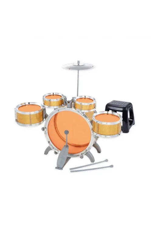 1080080 Sunman Eccho, Davul Set - Jazz Drum / 5 adet Davul, Zil ve Tabure / +3 yaş