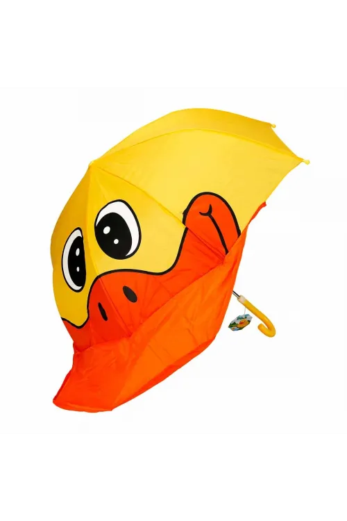 2986 Ördek Şekilli Çocuk Şemsiyesi 45 cm -Sunman