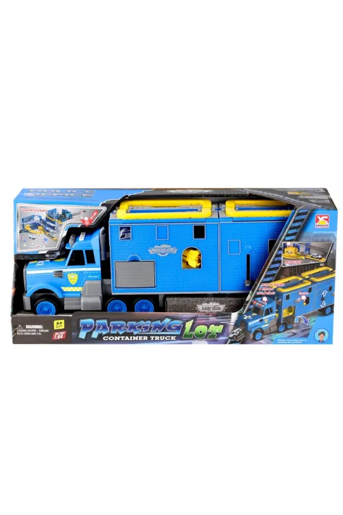 4345 Sesli Işıklı Transporter Garaj Seti