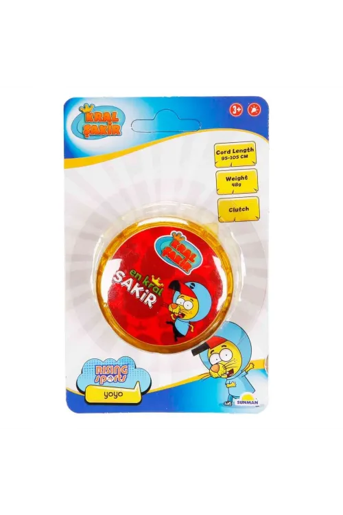 5354 SUN-RST-RSP-YOYO KRAL ŞAKİR 6CM SARI IŞIKLI KRTL KRAL