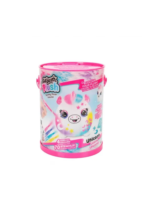 28779 SUN-CNL-HOBİ SET AIRBRUSH PLUSH SQUISH PLUSH BUCKET