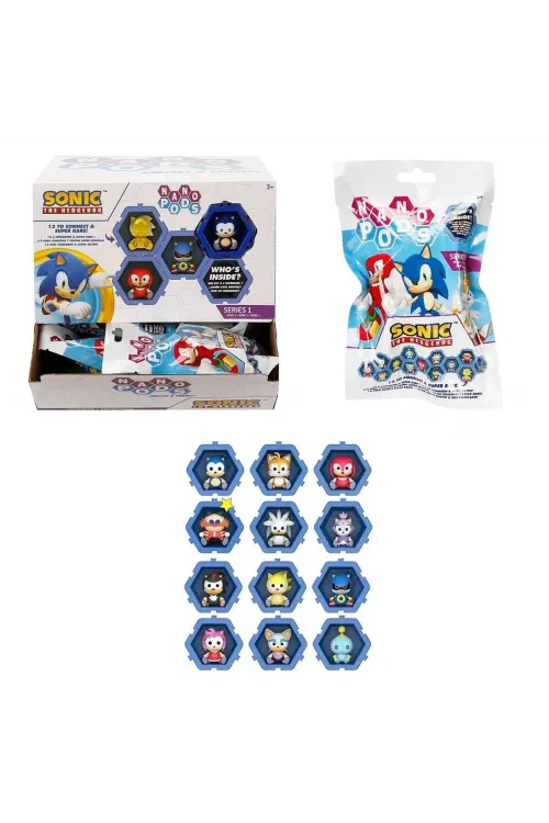 S00402785 -SUN-WST-FİGÜR SONIC NANO PODS SÜRPRİZ PAKET(SONIC) 24D.