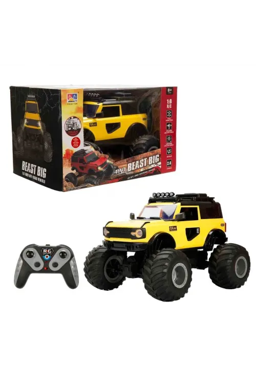 S01005090 -SUN-RST-R/C ARABA1/8 PFF-ROAD F/F SES/IŞIK 3.7V.USB 2.4GHZ.2R.