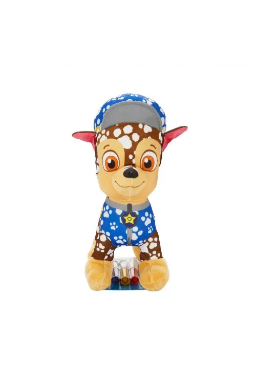 64446 SUN-HTI-SBR-FİGÜR PELUŞ PAW PATROL DOODLE PUPS BOYAMA KALEMLİ PAW 3A